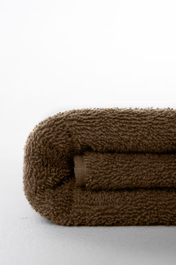 Полотенце махровое банное большое Софатекс 70 * 140 для ванной и бани bs