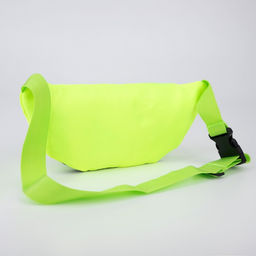 Сумка поясная со шнуровкой, цвет жёлтый - Nazamok фото 4