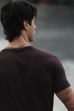 Camiseta de deporte con DryMove Muscle Fit - H&m фото 8