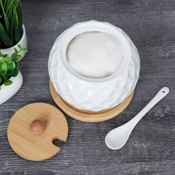 Сахарница с ложкой 500 мл / CF104 /уп 36/ - Галеонтрейд фото 6