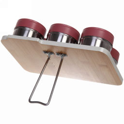 Набор емкостей для специй "Olala" 6шт на подставке 23*16.5см