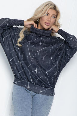 Джемпер Бернарда (темно-синяя) Б11449 - Lt collection фото 5