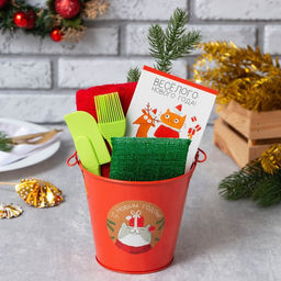 Новогодний набор подарочный кухонный С Новым Годом