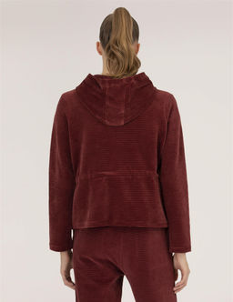 Bordo Comfort Fit Kap__onlu Sweatshirt - Pierre cardin фото 5