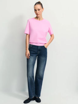 Базовая футболка из хлопка / Zarina  фото 2