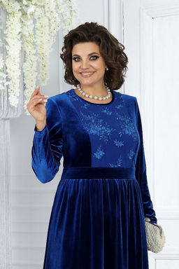 Платье Ninele 7431-Р темно-синий - Mira fashion фото 633