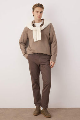 Siyah Erkek Dokuma Esnek Kumas Pantolon TMNAW26PL00033 - Trendyolmilla фото 24