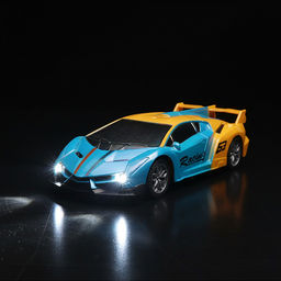 Машина  на Р/У, 27 MHz "Звуковая скорость" в коробке