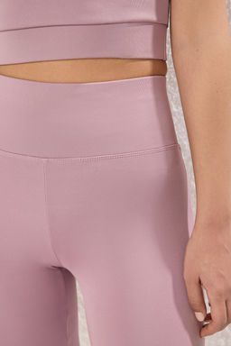 Gul Kurusu Genis Bel Lastikli Ekstra Toparlay?c? Tam Boy Orme Spor Tayt TWOAW21TA0029