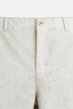 LIMITED EDITION WAXED TROUSERS - Zara фото 8
