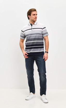 Футболка-поло F511-07-706 white - Fine joyce фото 8