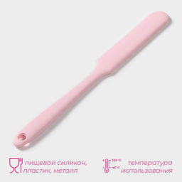 Лопатка - палетка Доляна Винфор, 24.5 см, розовая  фото 2