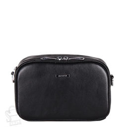 Сумка женская кожаная 99455 black Velina Fabbiano-Safenta  фото 3