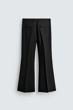 LIMITED EDITION 100% WOOL FLARE FIT SUIT TROUSERS - Zara фото 6