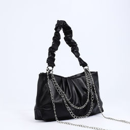 Сумка-багет на молнии, цвет чёрный - Simaland фото 2