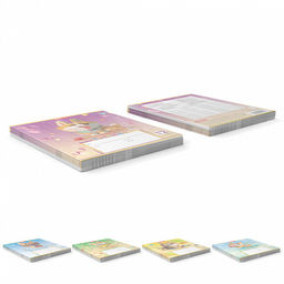 Цена за 280 шт. Тетрадь школьная ученическая ErichKrause Корги, 12 листов, линейка (в плёнке по 10 шт.)  фото 9