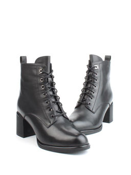 04-M3-2274 BLACK Ботинки зимние женские (натуральная кожа, натуральный мех) - Фабричный китай фото 13