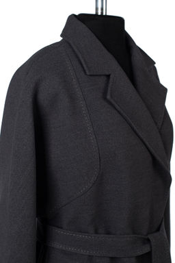 01-12215 Пальто женское демисезонное (пояс) - El podio фото 13