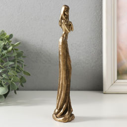 Цена за 2 шт. Фигурка полистоун «Нагота», под бронзу, 5×4×21 см