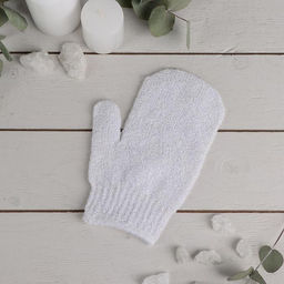 Цена за 2 шт. Мочалка - варежка массажная Доляна, 1812 см, МИКС фото 9