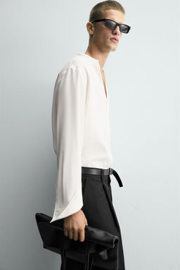 FLOWING RELAXED FIT SHIRT - Zara фото 14