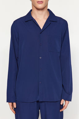 TRENDYOL MAN Gri Regular Fit Dokuma Pijama Tak?m? TMNAW24PT00057 - Trendyolmilla фото 6