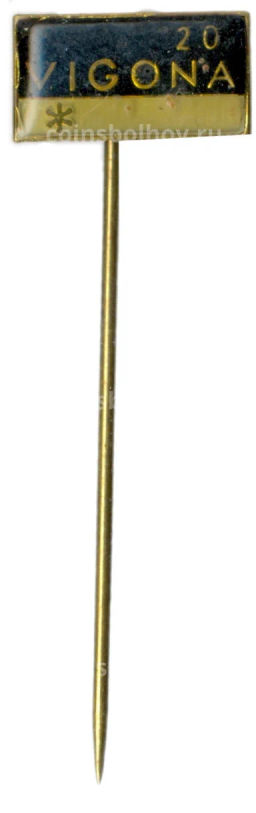 Значок рекламный VIGONA