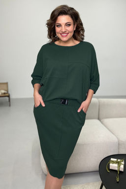 Юбка Rumoda 2095 темно-зеленый
