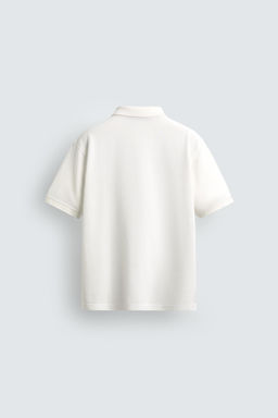 POLO PIQU? LAVADO AARON LEVINE X ZARA / Crudo  фото 8