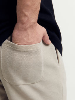 Шорты мужские в бежевом цвете - Mark formelle фото 8