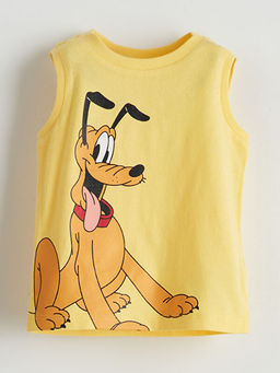 Pluto Bask?l? Erkek Bebek ?ortlu Tak?m