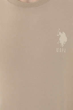 Мужской свитшот светло-хаки - U.s. polo assn фото 7