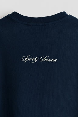 Camiseta estampada de algod?n - H&m фото 7