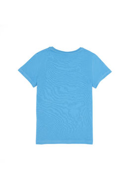 Детская бирюзовая футболка с круглым вырезом Неожиданная скидка в корзине - U.s. polo assn фото 4