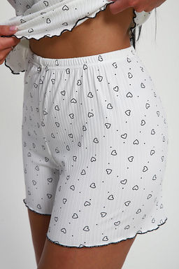 Пижама с шортами (01062, красный) - Плиона фото 18