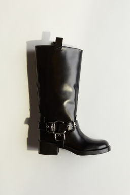 Botas biker a la rodilla - H&m фото 7