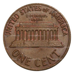 Монета 1 цент 1971 года США
