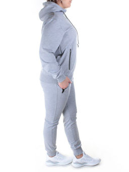 Y248-8 GRAY Спортивный костюм женский (100% хлопок) - Фабричный китай фото 6