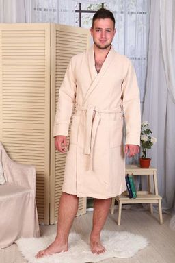 Вафельный халат воротник ШАЛЬ универсальный - Ашматекс фото 17