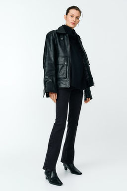 MAMA Slim Flared Jeans - H&m фото 3