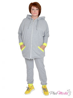 Толстовка Модель №947 размеры 44-84 - Plusmoda фото 8