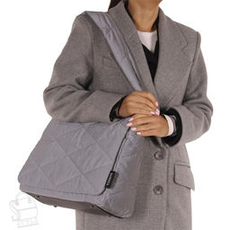 Сумка женская  58125 silver gray Velina Fabbiano-Safenta/30  в Новосибирске