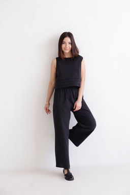 Martichelli Костюм брючный хлопковый чёрный