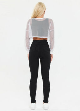 Джинсы скинни женские, Артикул: 113130 - Liketon фото 2