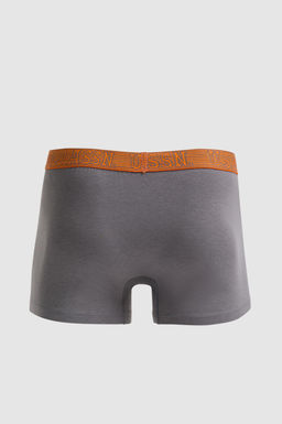 Erkek Siyah 3l_ Boxer Tak_m_