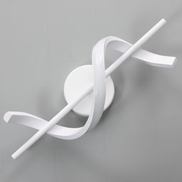 Бра «Спираль» LED 16 Вт 6000К белый 12×40 см