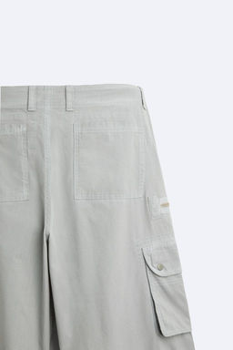 OVERDYED CARGO TROUSERS - Zara фото 9