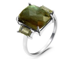 Кольцо из серебра лабрадорит, Статус