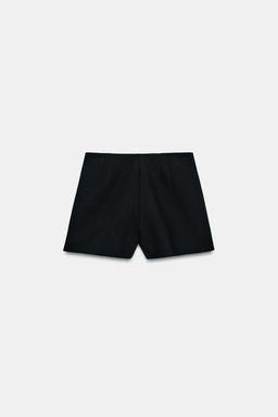 SHORTS TIRO ALTO LUNARES / Negro - Zara фото 8
