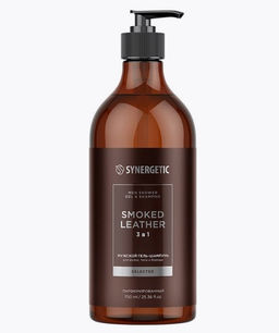 Гель для душа-шампунь 0,75л 3в1 Мужской Smoked leather/дымчатая кожа
